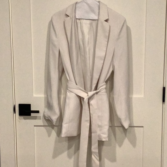 H&M Jackets & Blazers - H&M blazer with tie at waist size 12